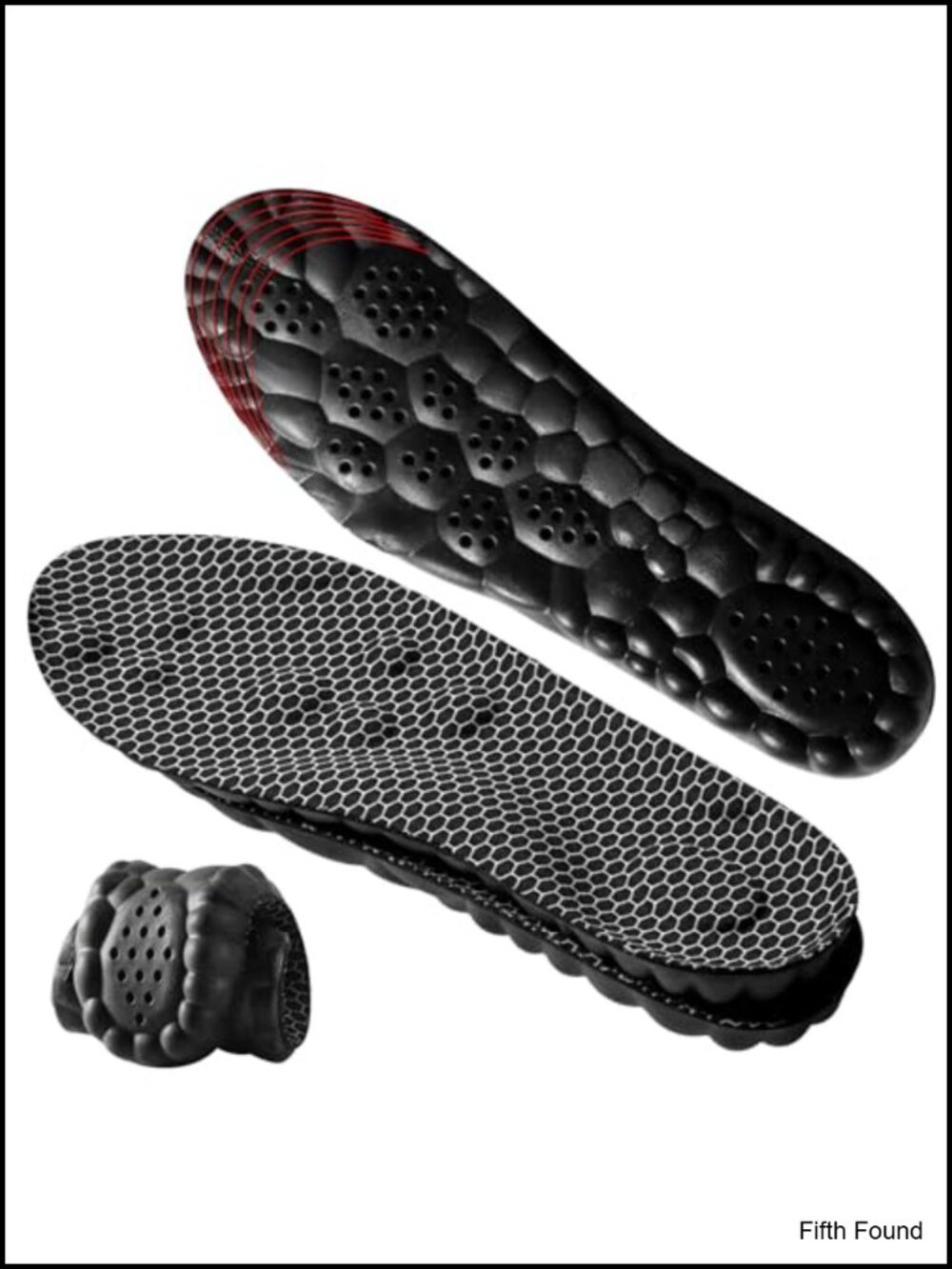 Memory Foam Insoles Arch Support Trim to Fit Shock Absorption